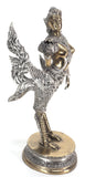 Ginaree Statue, brass and silver